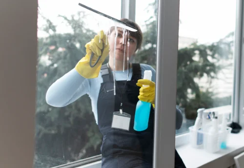 Nettoyage de vitres intérieures et extérieures à Villard-Sallet